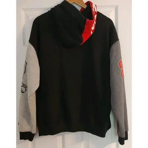 Men's Chucky Childs Play Hoodie Pullover Graphics Colorblock Good Guys Horror XL - Picture 4 of 6